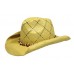 Straw Cowboy Hats: Shapeable Woven Paper Straw - Natural - HT-ST2301NT